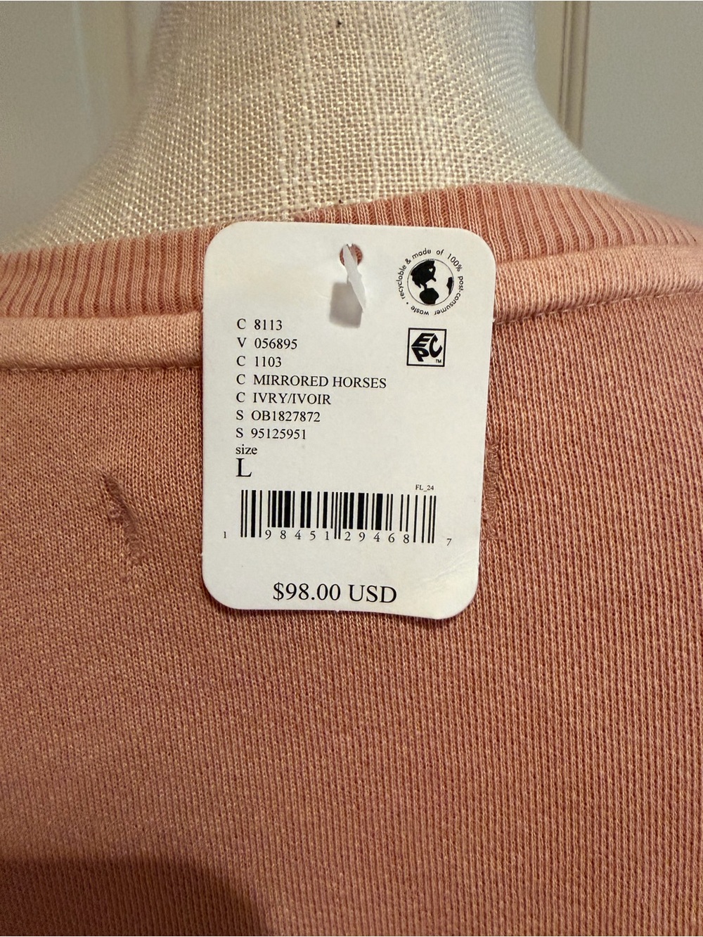 Free People Horse Camden. NWT. Size L - Picture 5 of 8